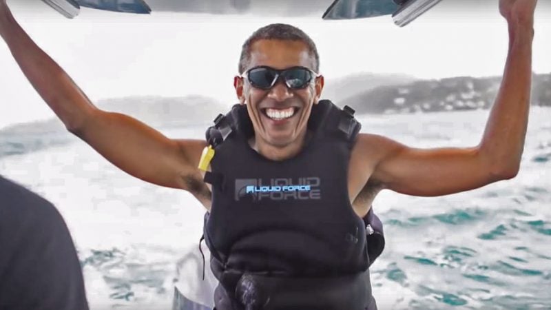 Barack Obama Goes Kitesurfing With Richard Branson - Boardsport SOURCE