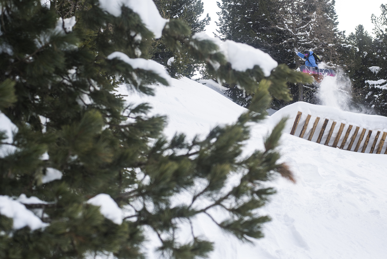 Nitro Snowboards Hungray’s Janos Hartmann. Photographer-Daniel Kralik.