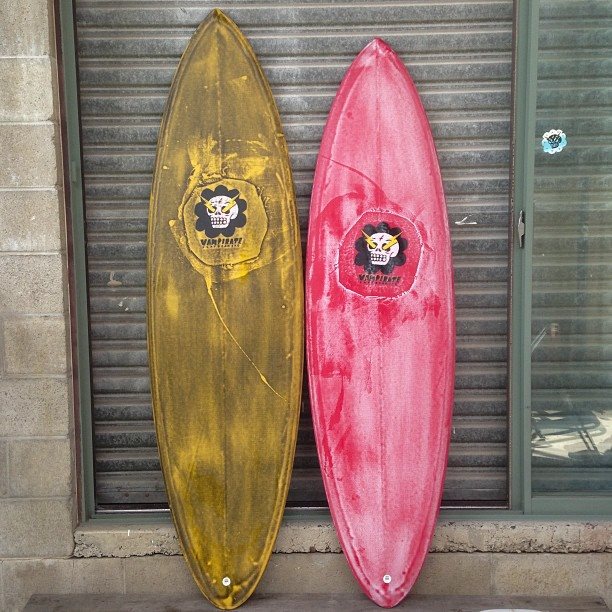 glassing monkey surfboards