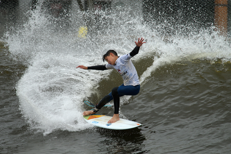 A big turn from reigning U12s British Champ Kieron Smith from Devon