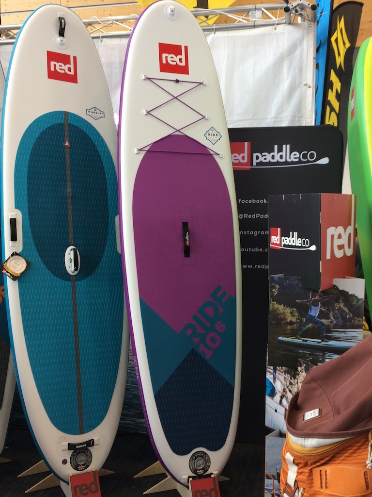 Red Paddle’s most popular board in 10th anniversary burgundy and blue colours