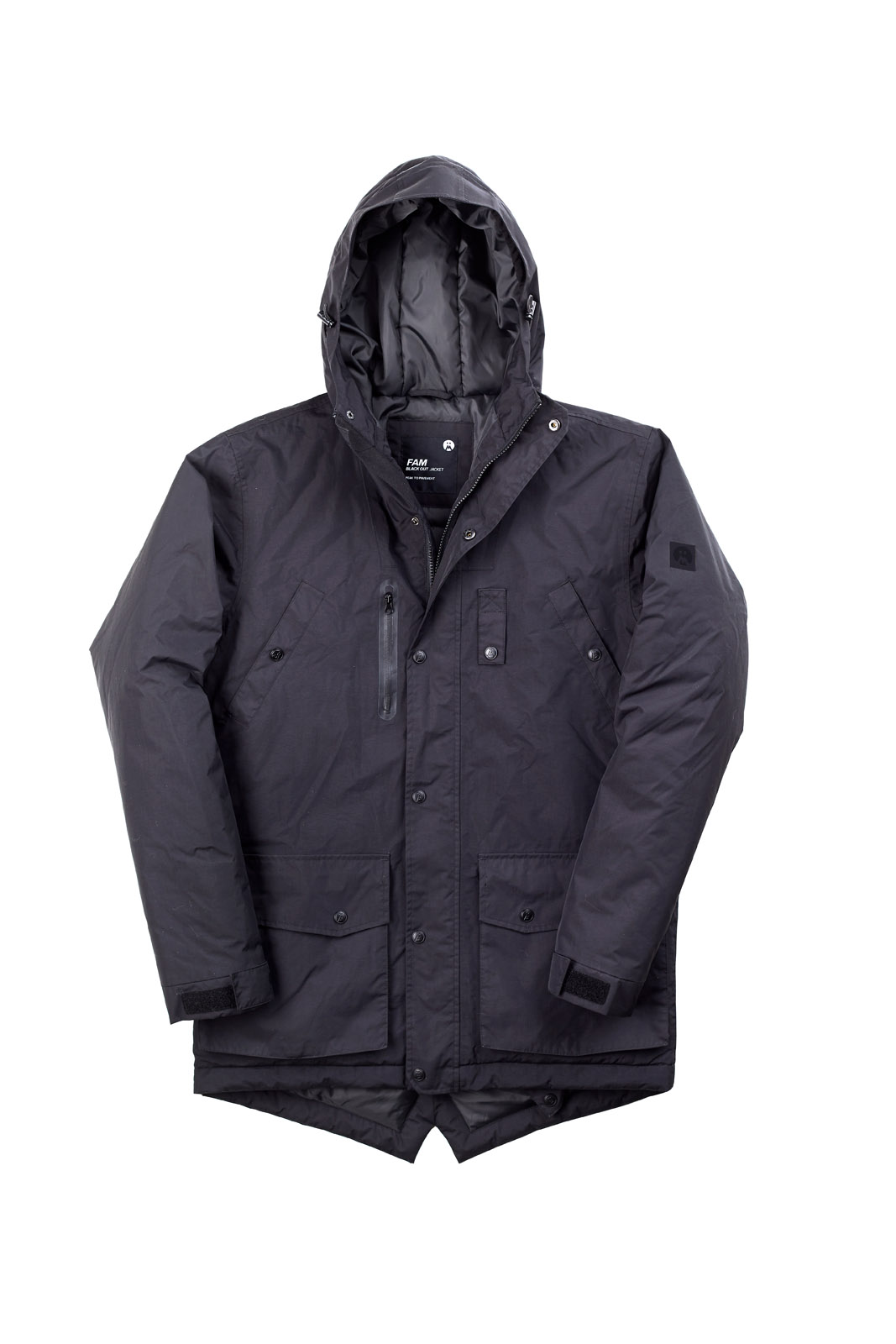 Blackout-Jacket-in Black - Boardsport SOURCE