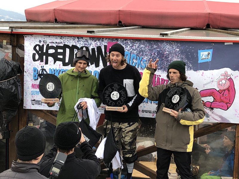 Podium Open Class  Tom Tramnitz, Werni Stock, Stefan Fankhauser