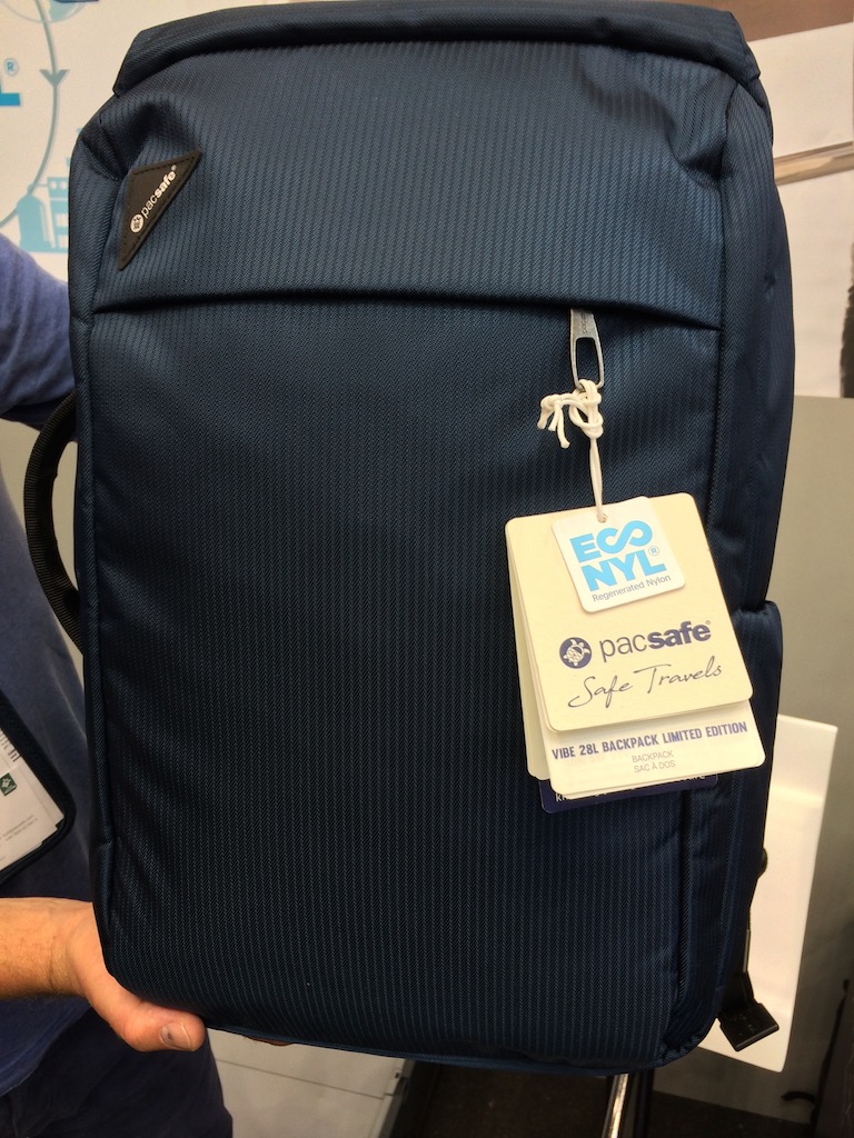 Pacsafe Vibe can be a pack or alternatively carried as a bag - Boardsport  SOURCE