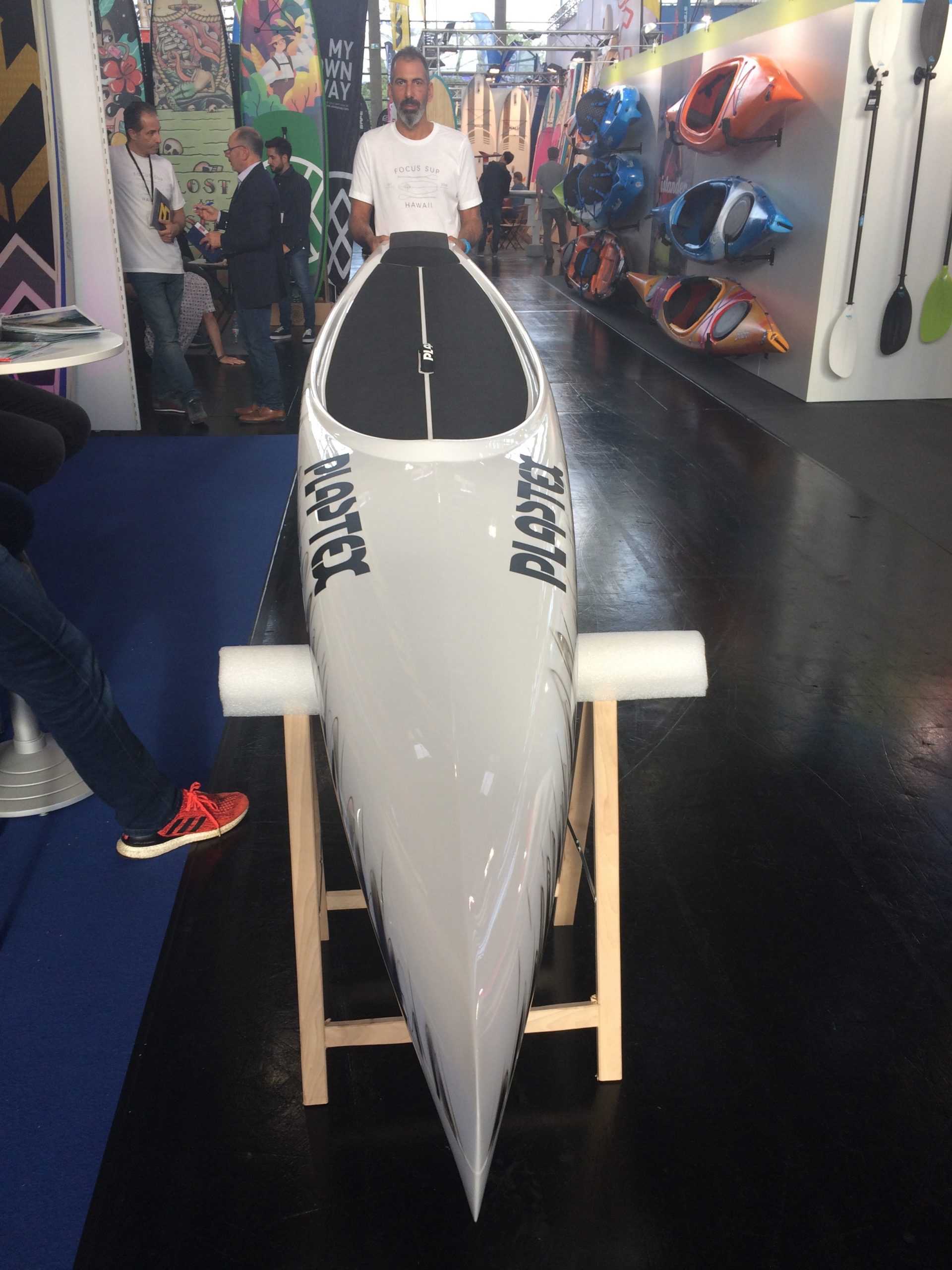 Plastex based in Poland is now offering SUP race boards, following their huge success in the canoe market