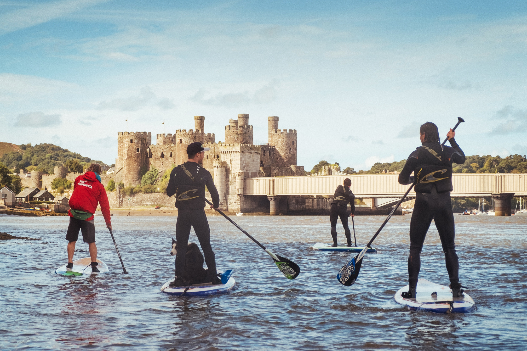 surf snowdonia paddle boarding