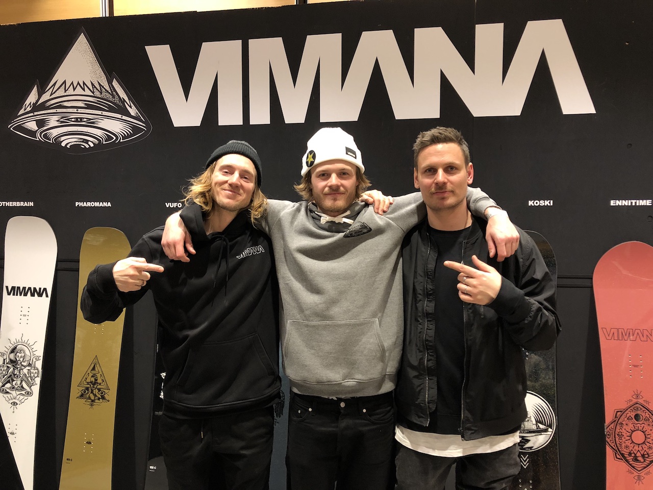 huurling radioactiviteit tweeling Vimana crew - Werni Stock, Brage Richenberg & Founder Trond-Eirik Husvaeg -  Boardsport SOURCE