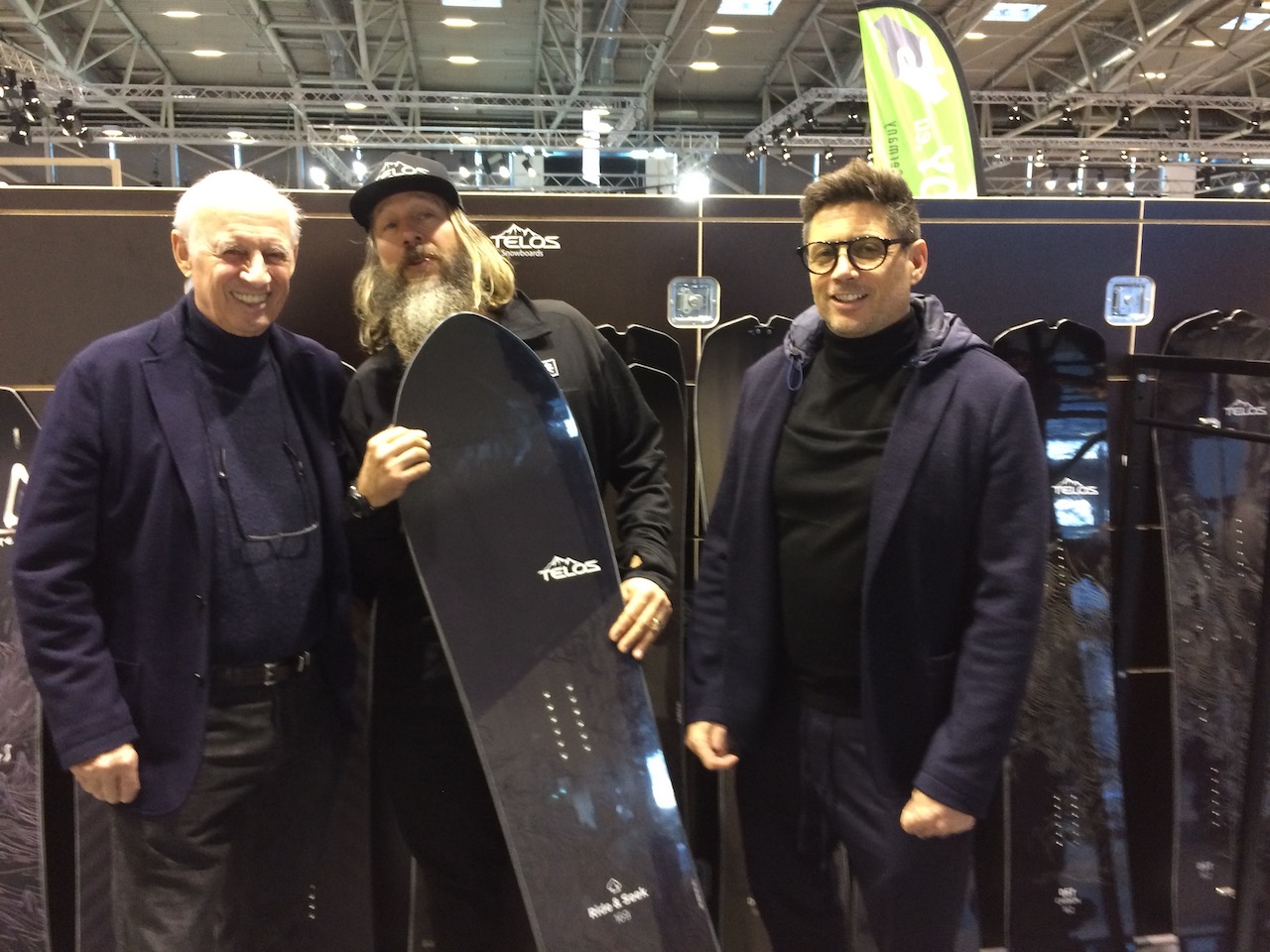 Mr Bognor, Telos’s Rasmus Ostergaard and Reto Lamm