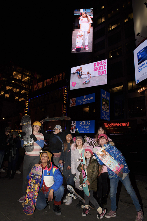 Girl is Not A four later word, Billboards