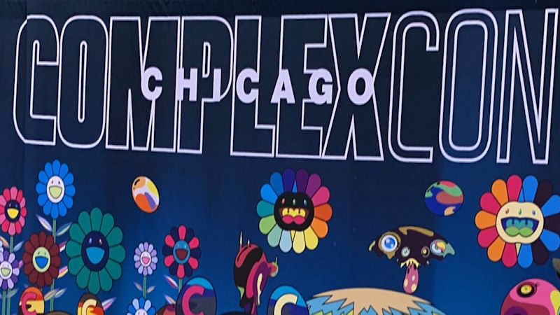 ComplexCon Chicago artwork by Takashi Murakami