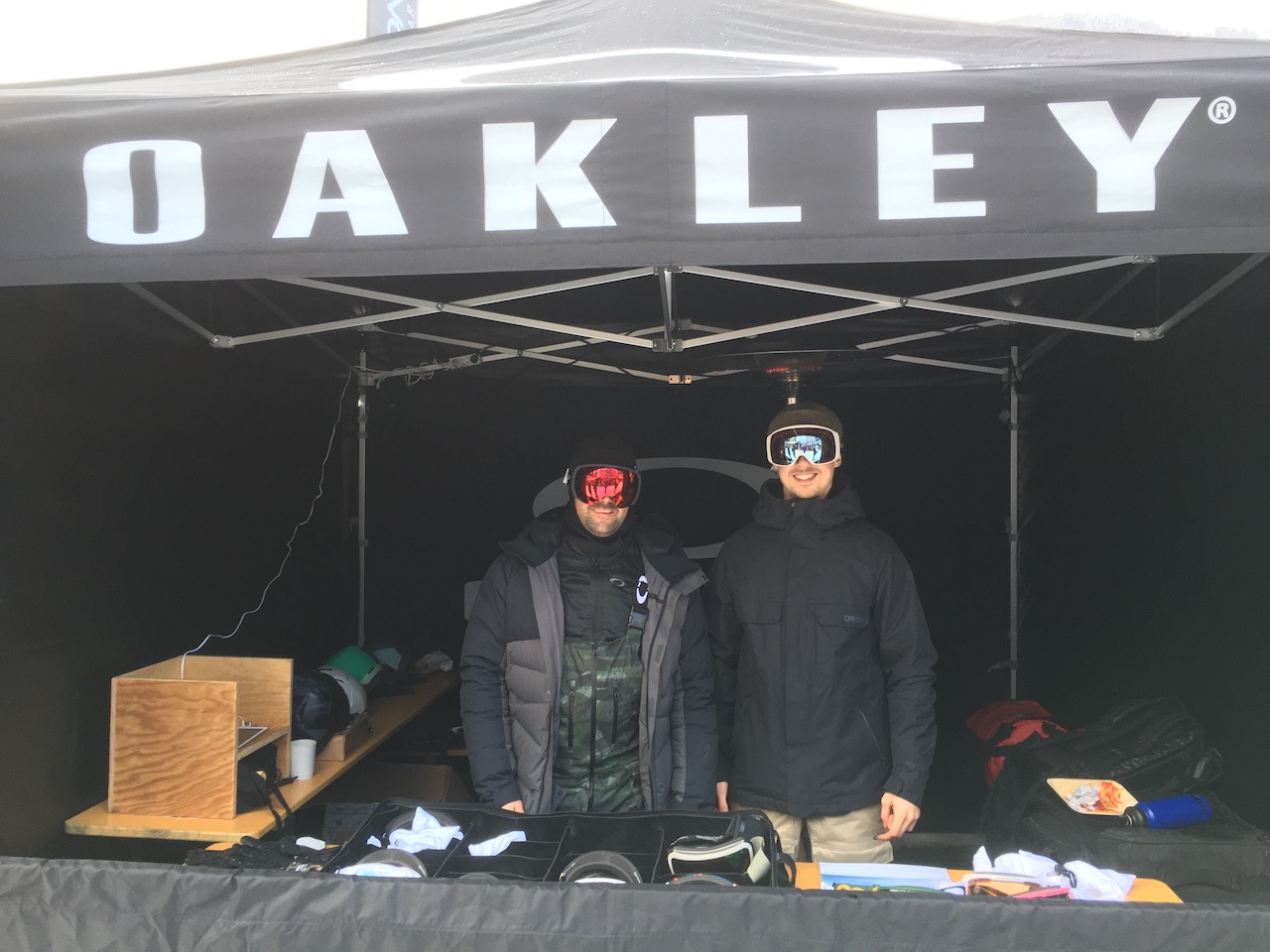 Oakley booth