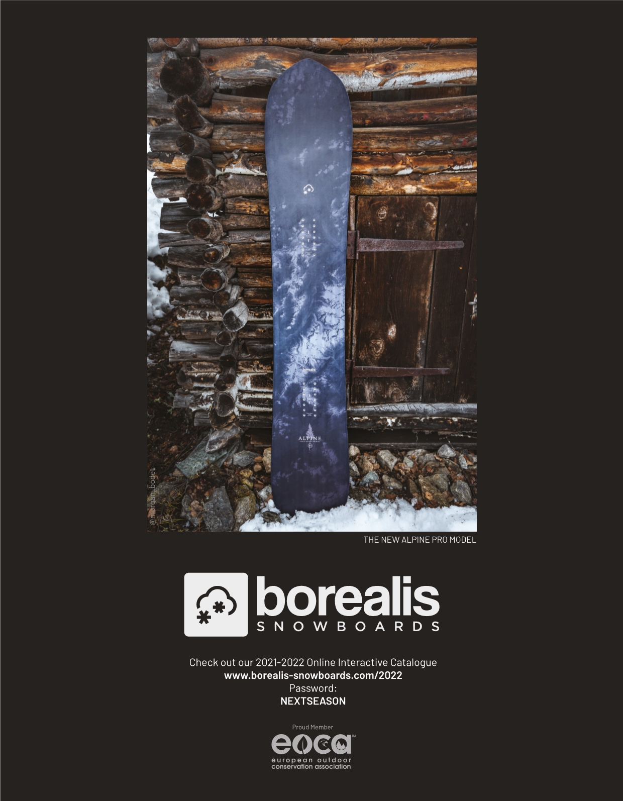 105 Borealis snowboards