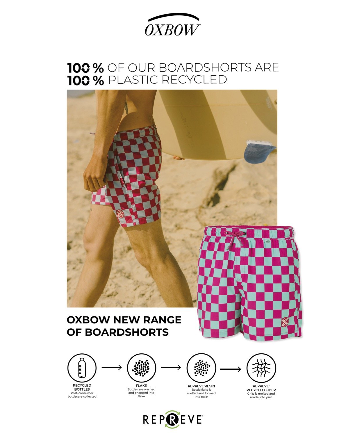 107 Oxbow boardshorts