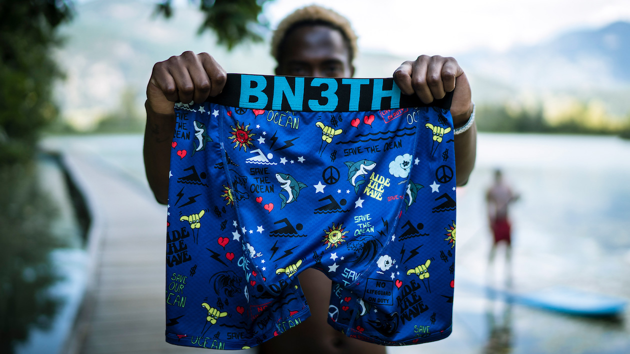 Bn3th Men's North Shore Chamois, Underwear