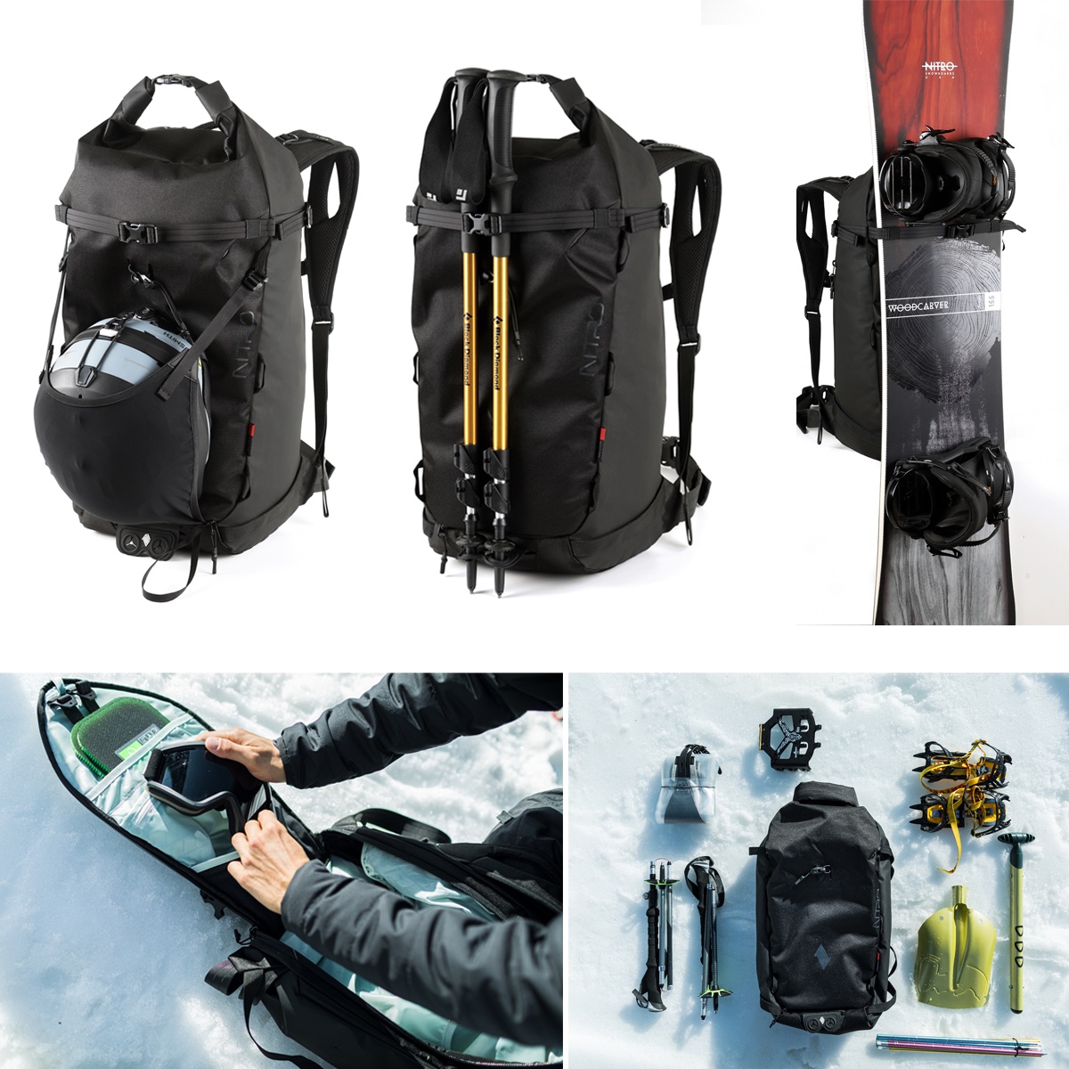 Nitro 2022/23 Technical Snow Backpacks - Boardsport SOURCE
