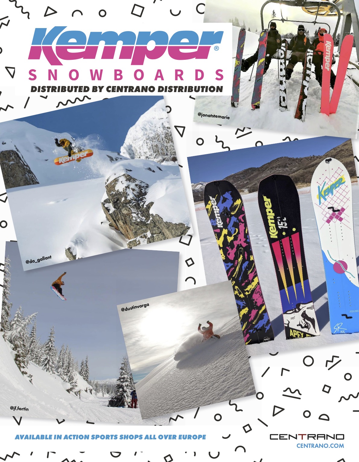 110 Kemper snowboards