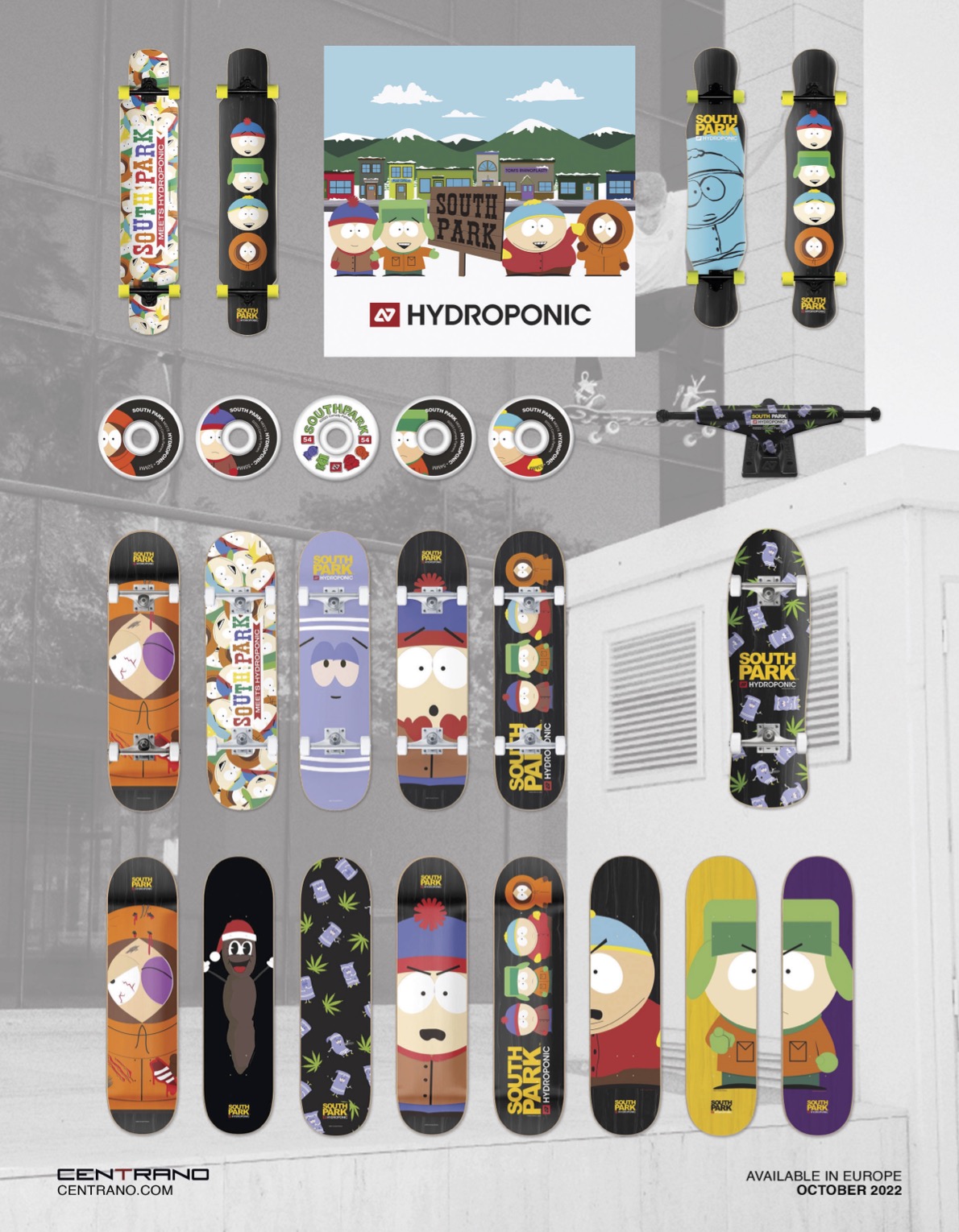 113 HYDROPONIC LONGBOARDS