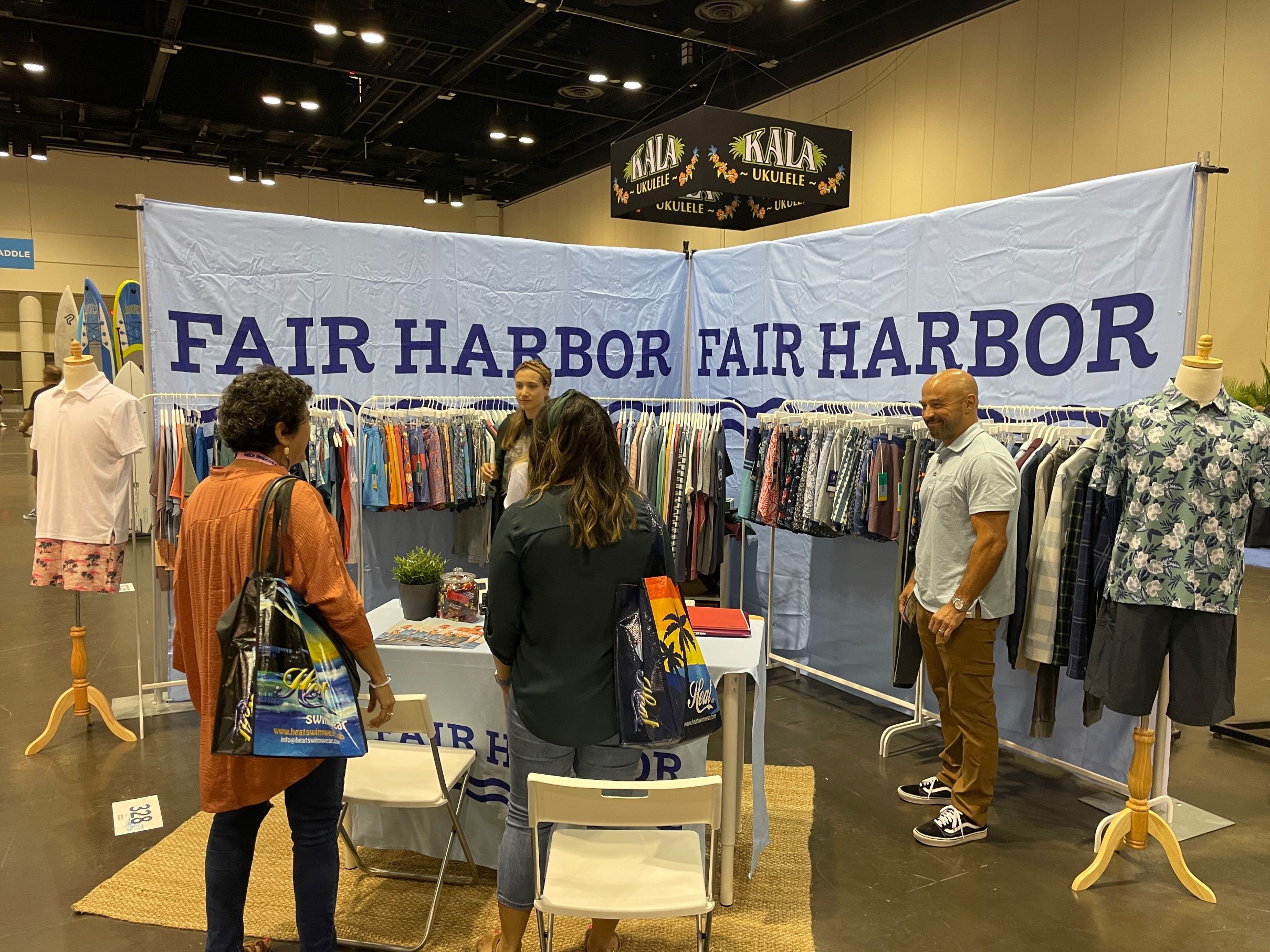 Fair Harbour booth