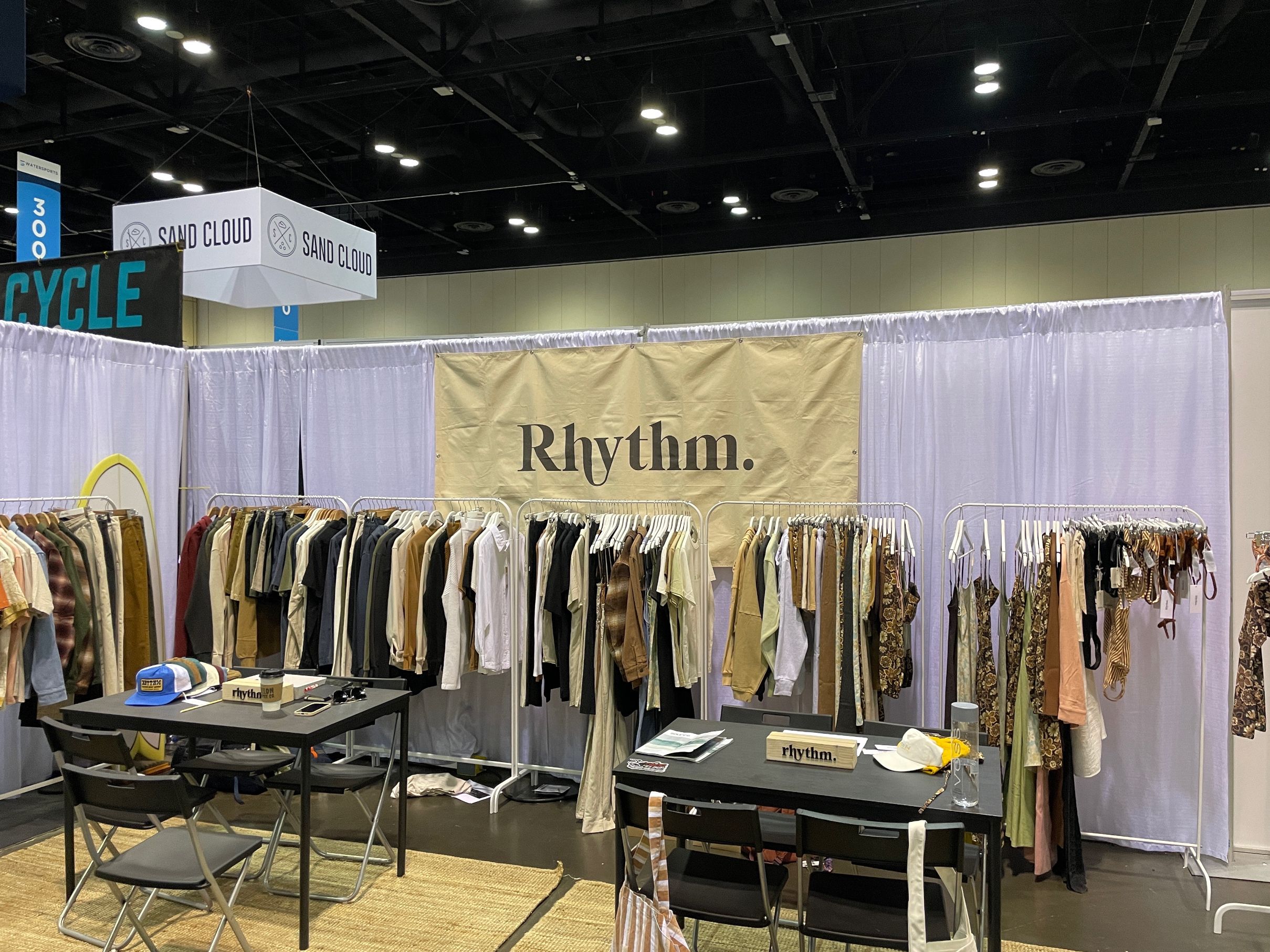 Rhythm’s booth