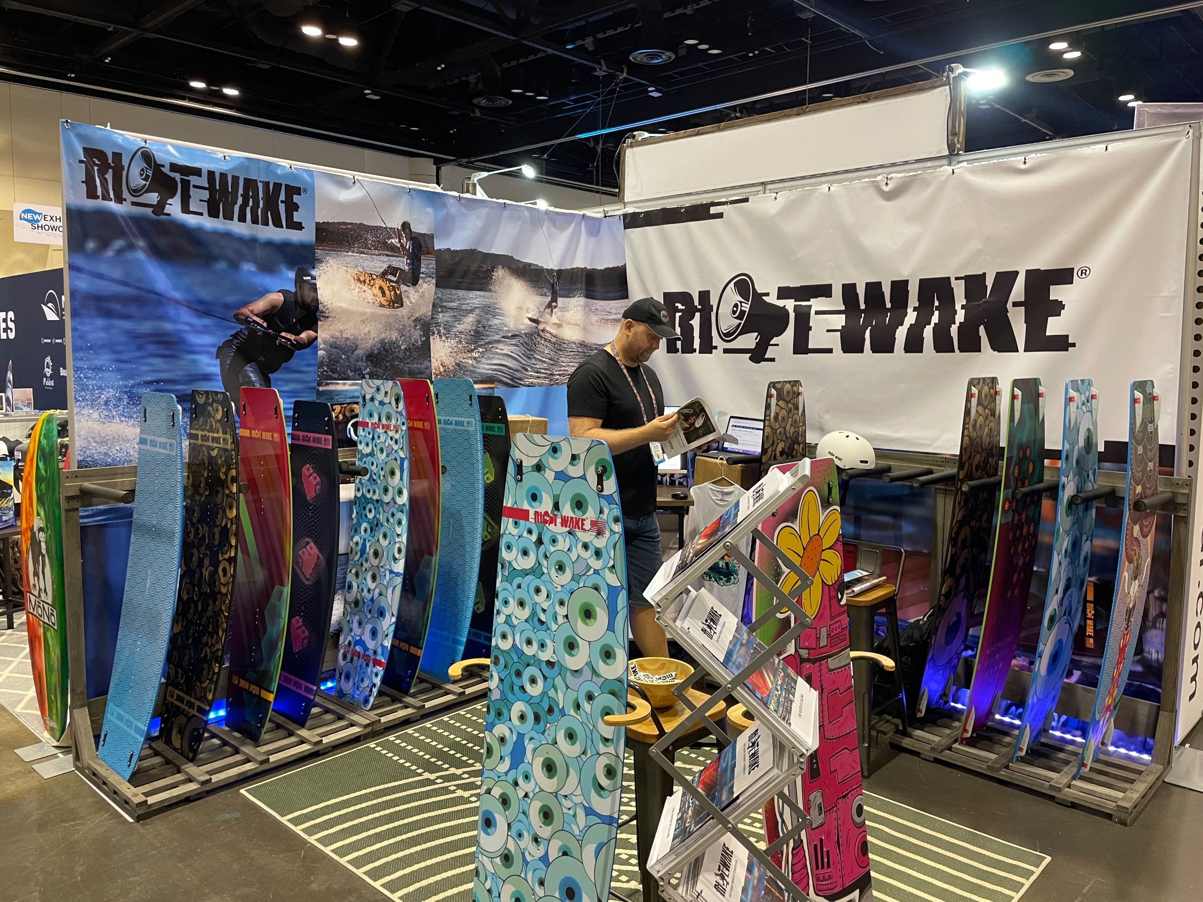 Riot Wake booth