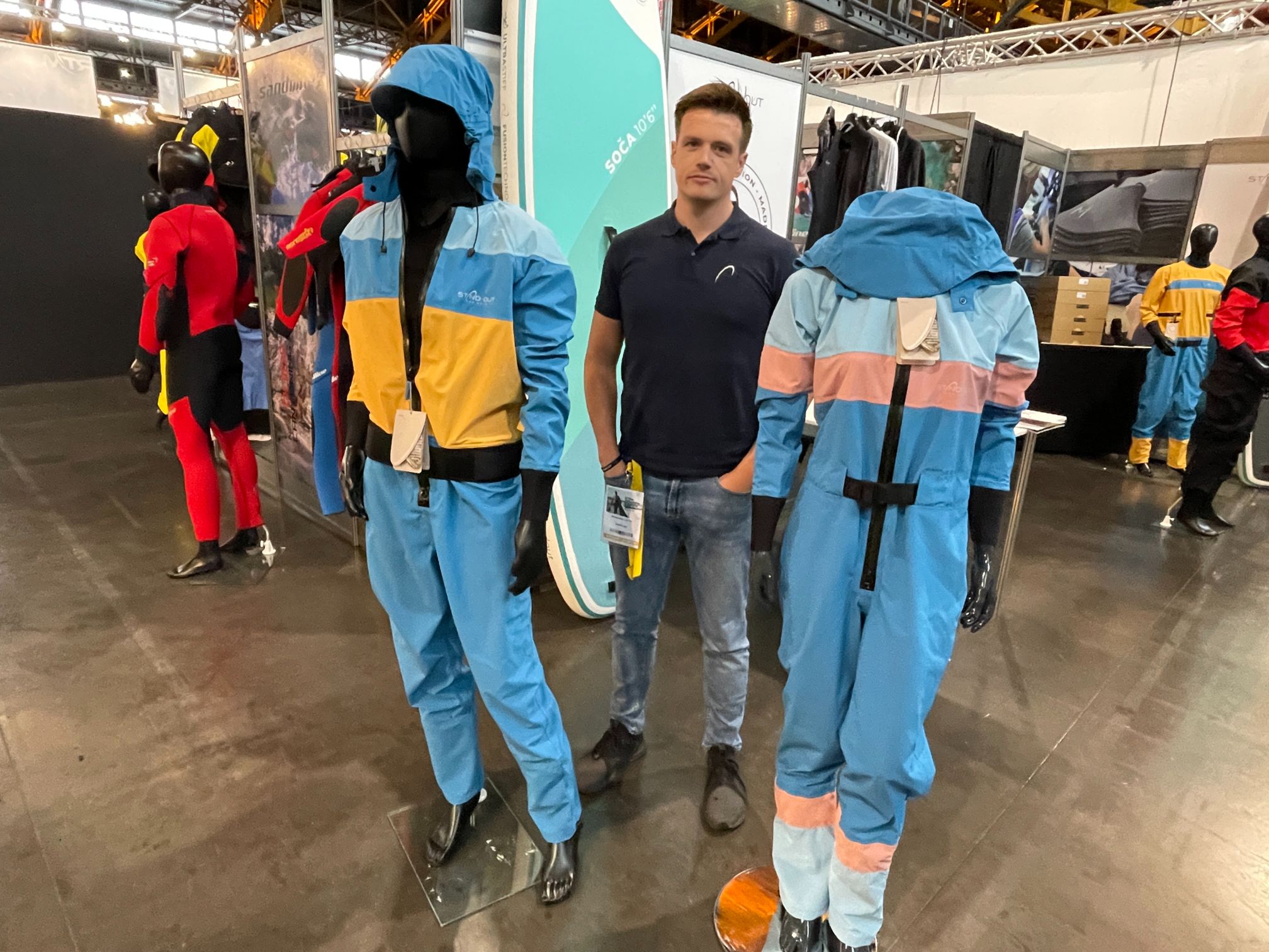 Standout’s Fjord and Gaia dry suits are now more stretchy and breathable