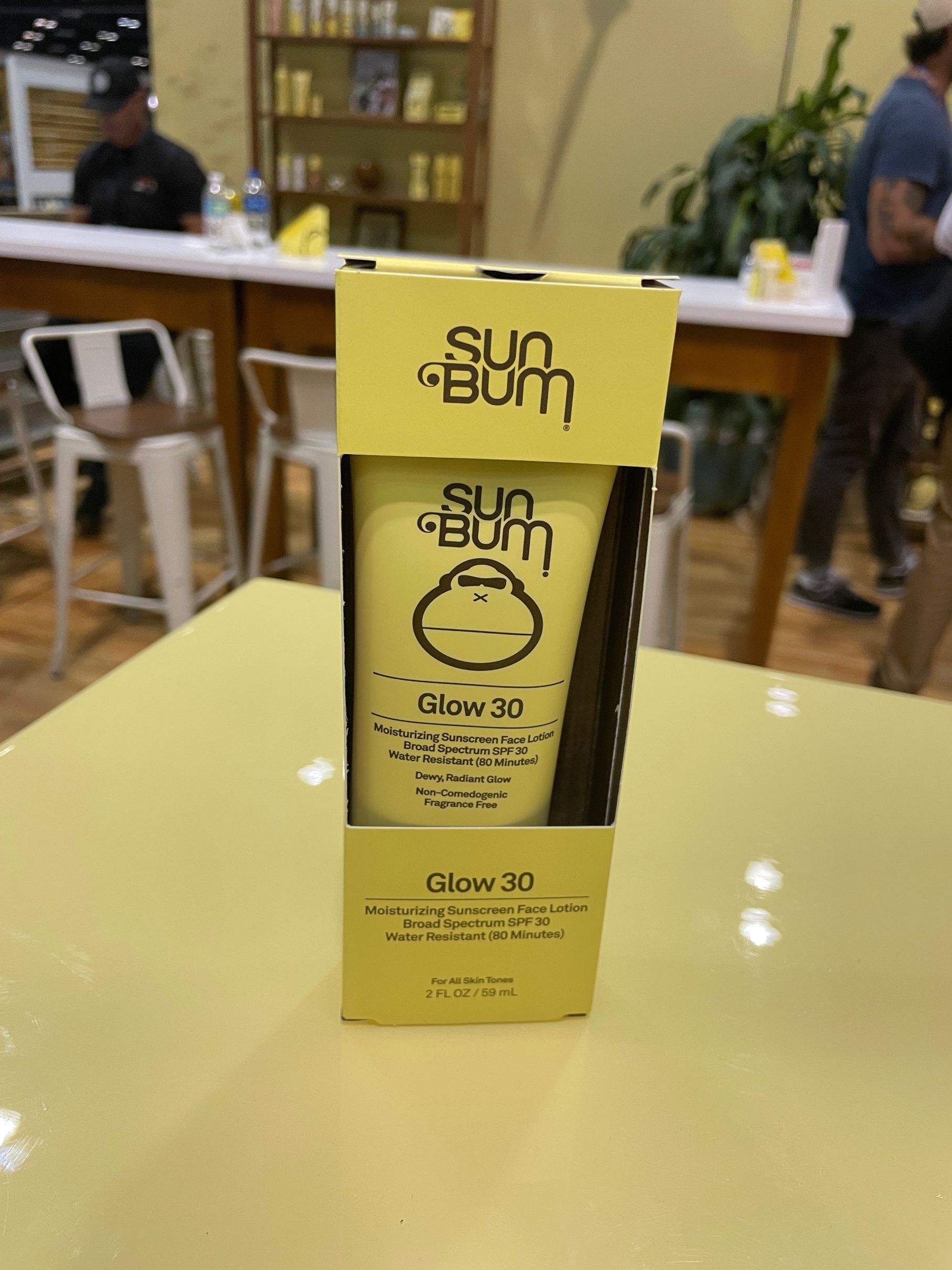 SunBum’s Glow 30 suncream face lotion