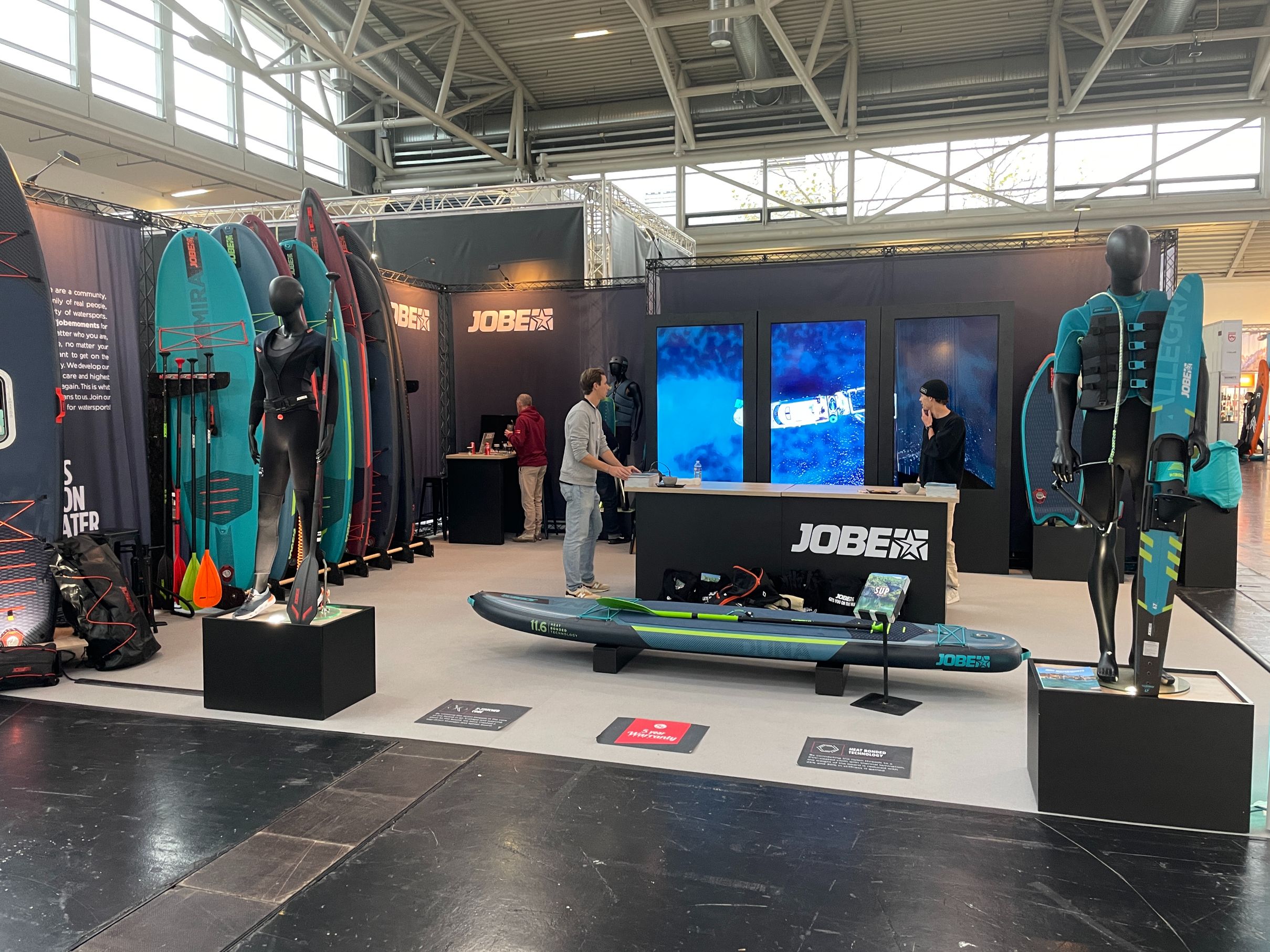 Jobe watersports booth