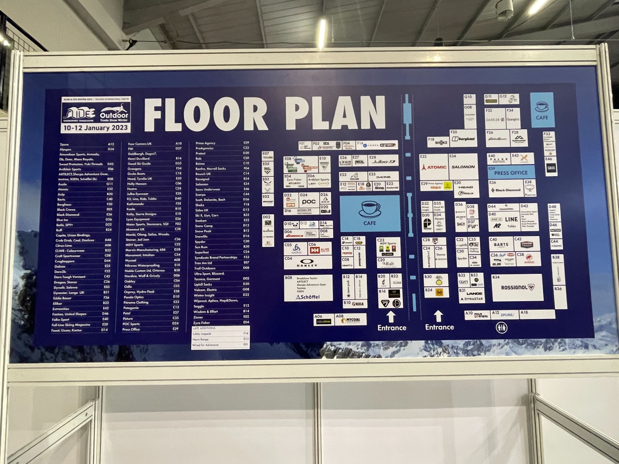 Show floor plan