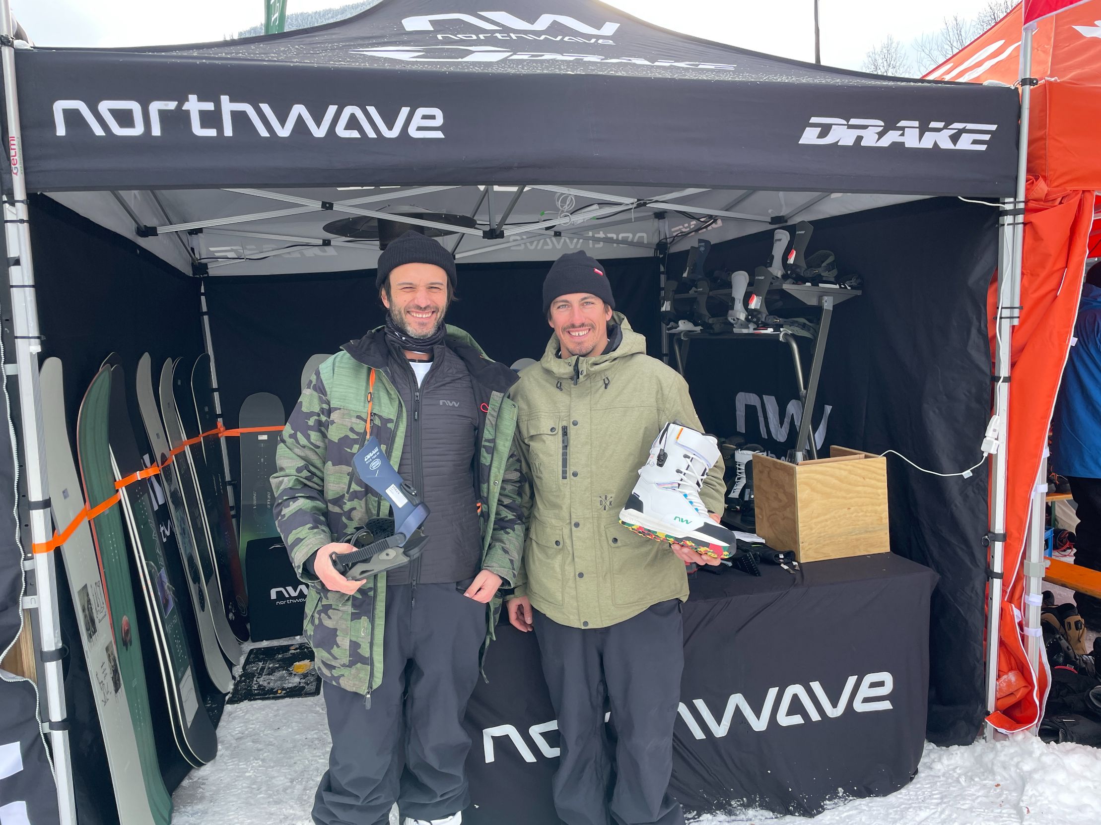 Northwave’s Davide Smania and Mauro Bisol