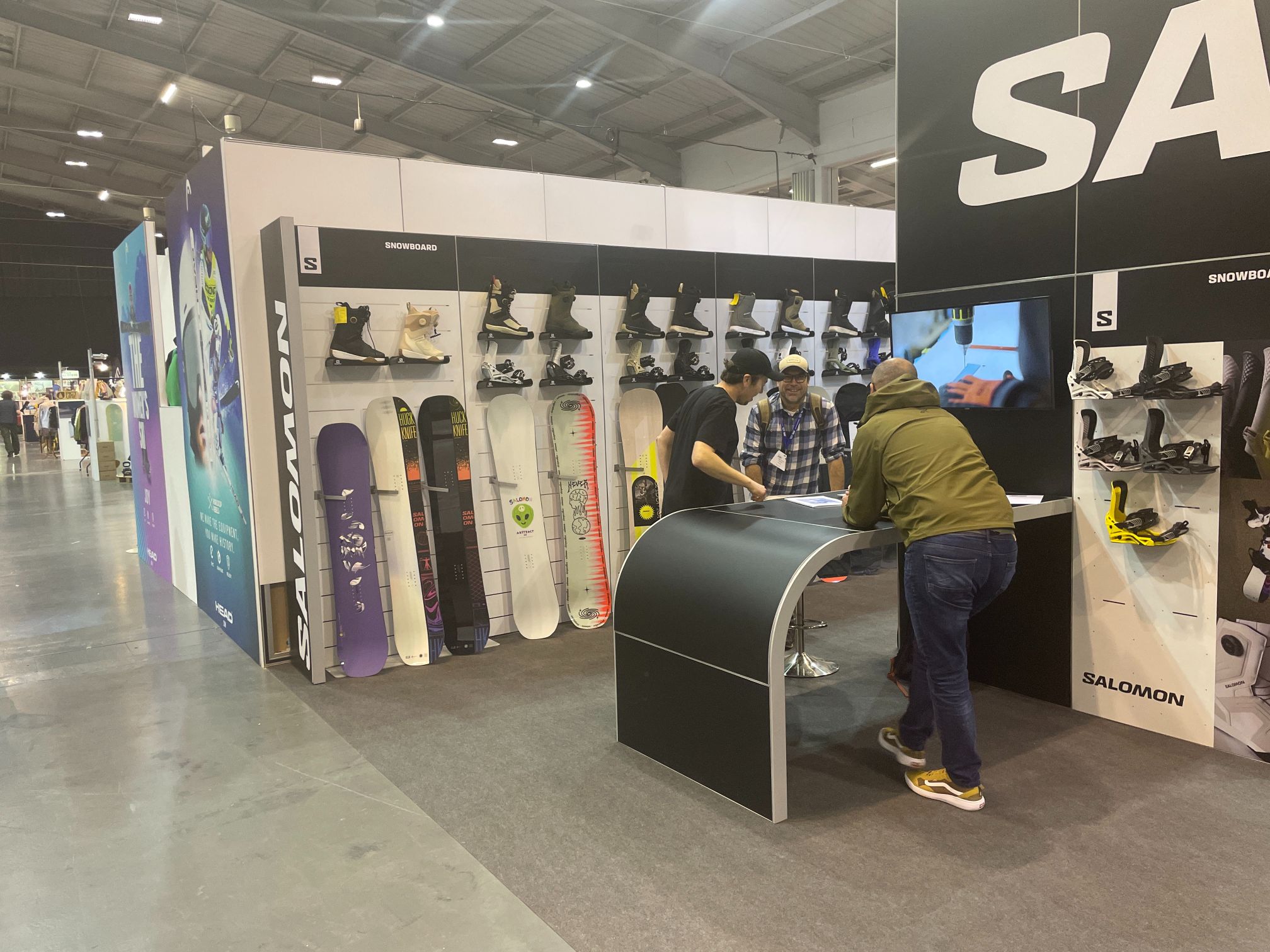 Salomon booth