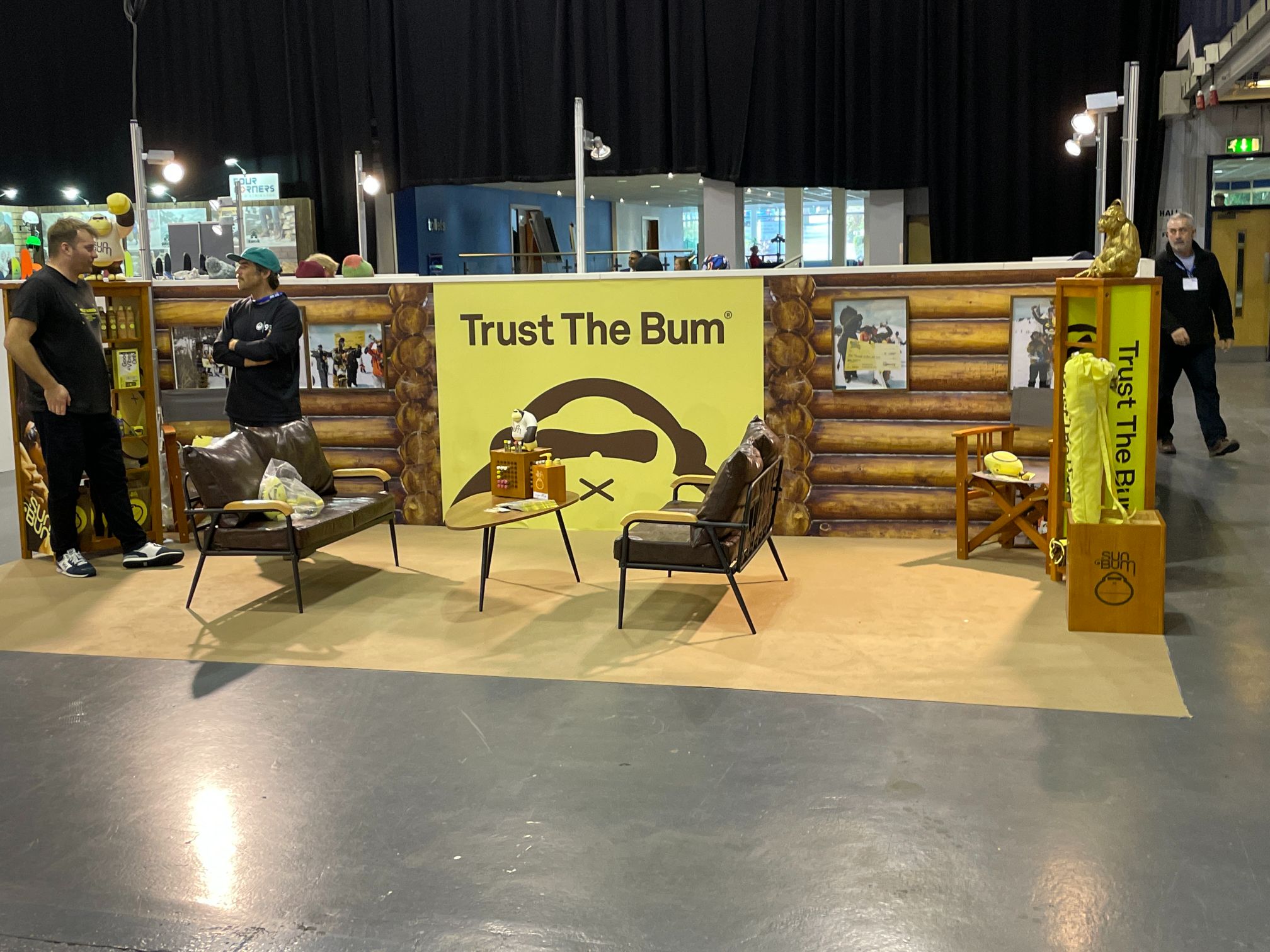 Trust the Bum booth