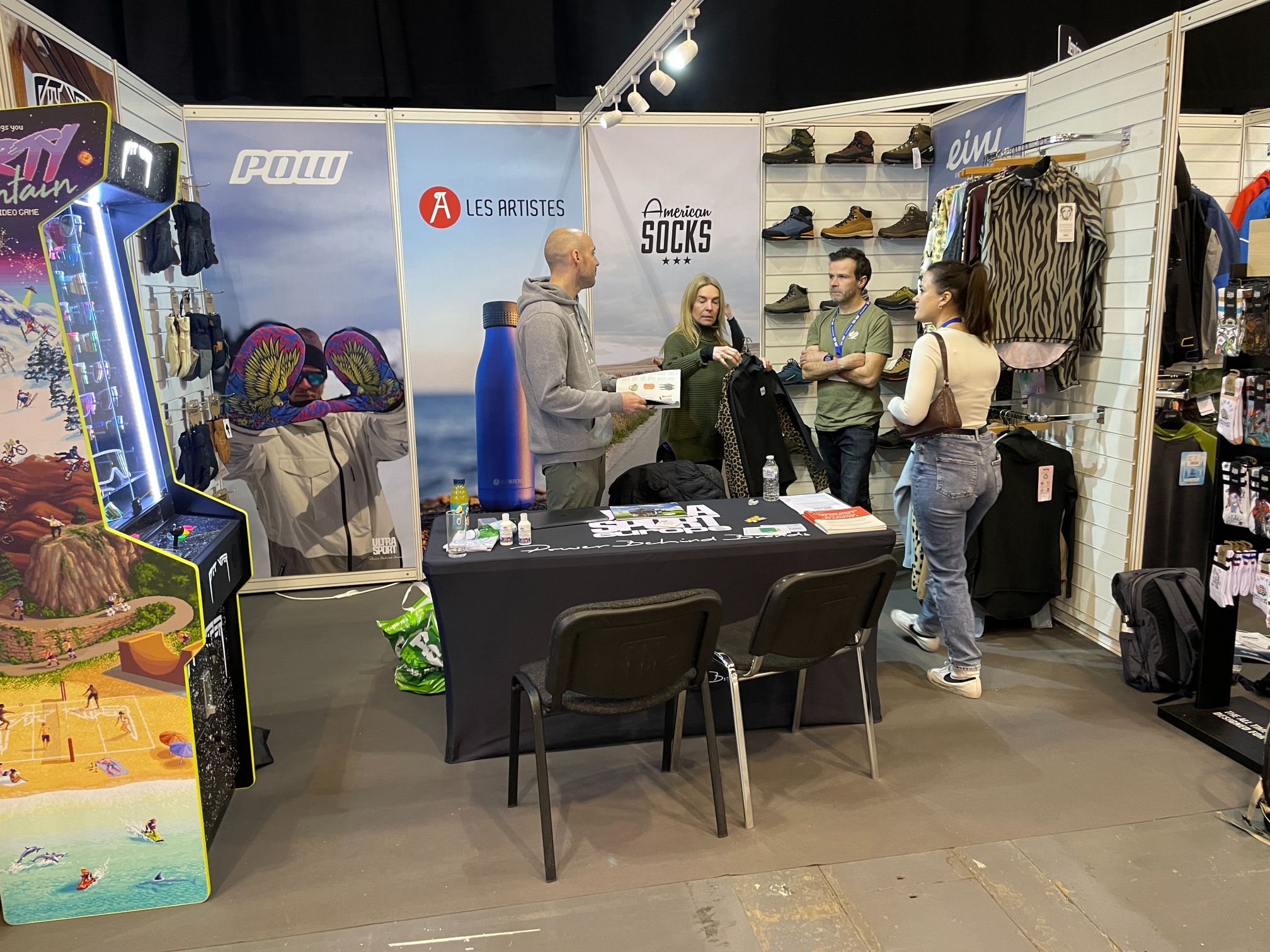 Ultra Sport booth - Boardsport SOURCE