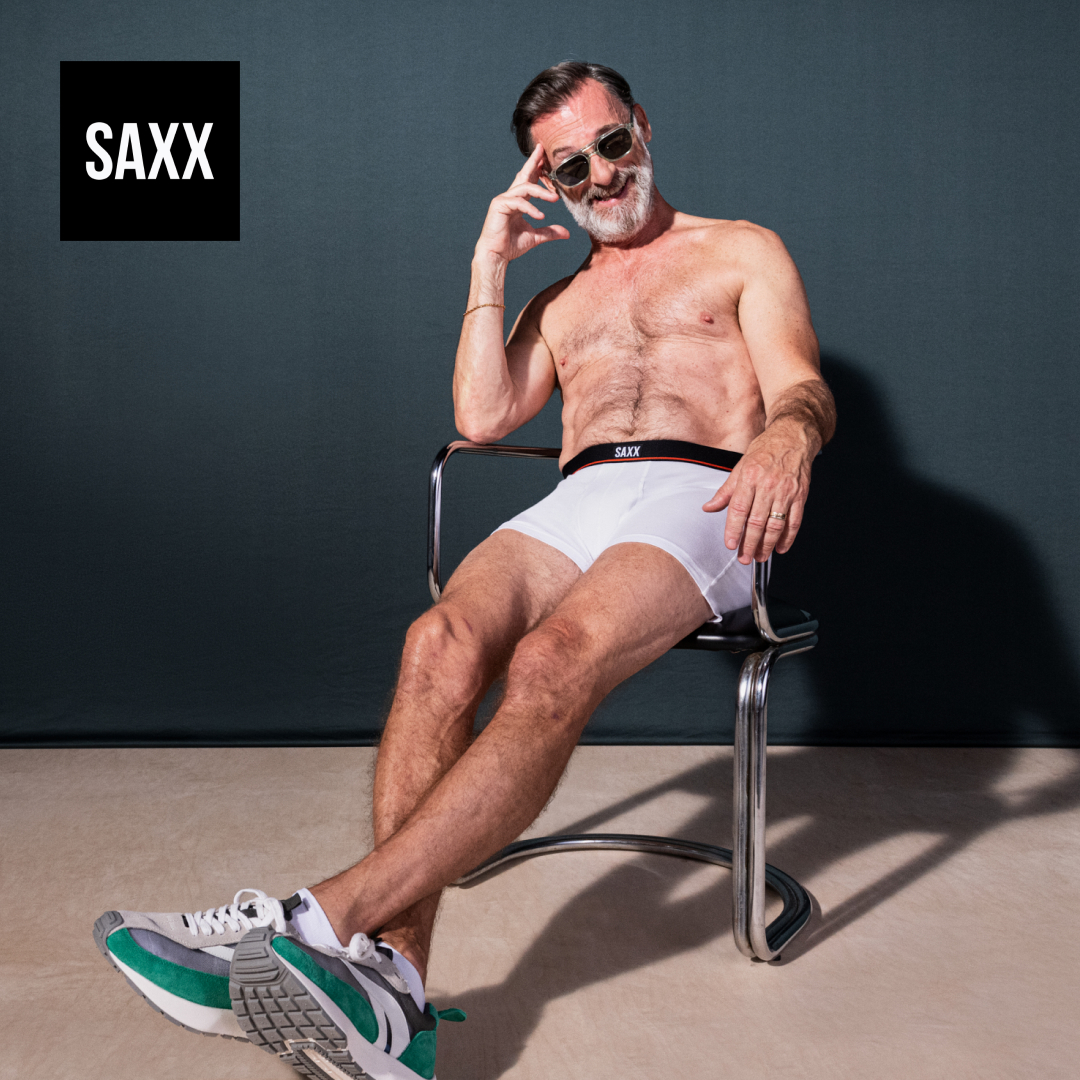 SAXX Men's Underwear - Non-Stop Stretch Cotton with Built-in Pouch Support  - Underwear for Men