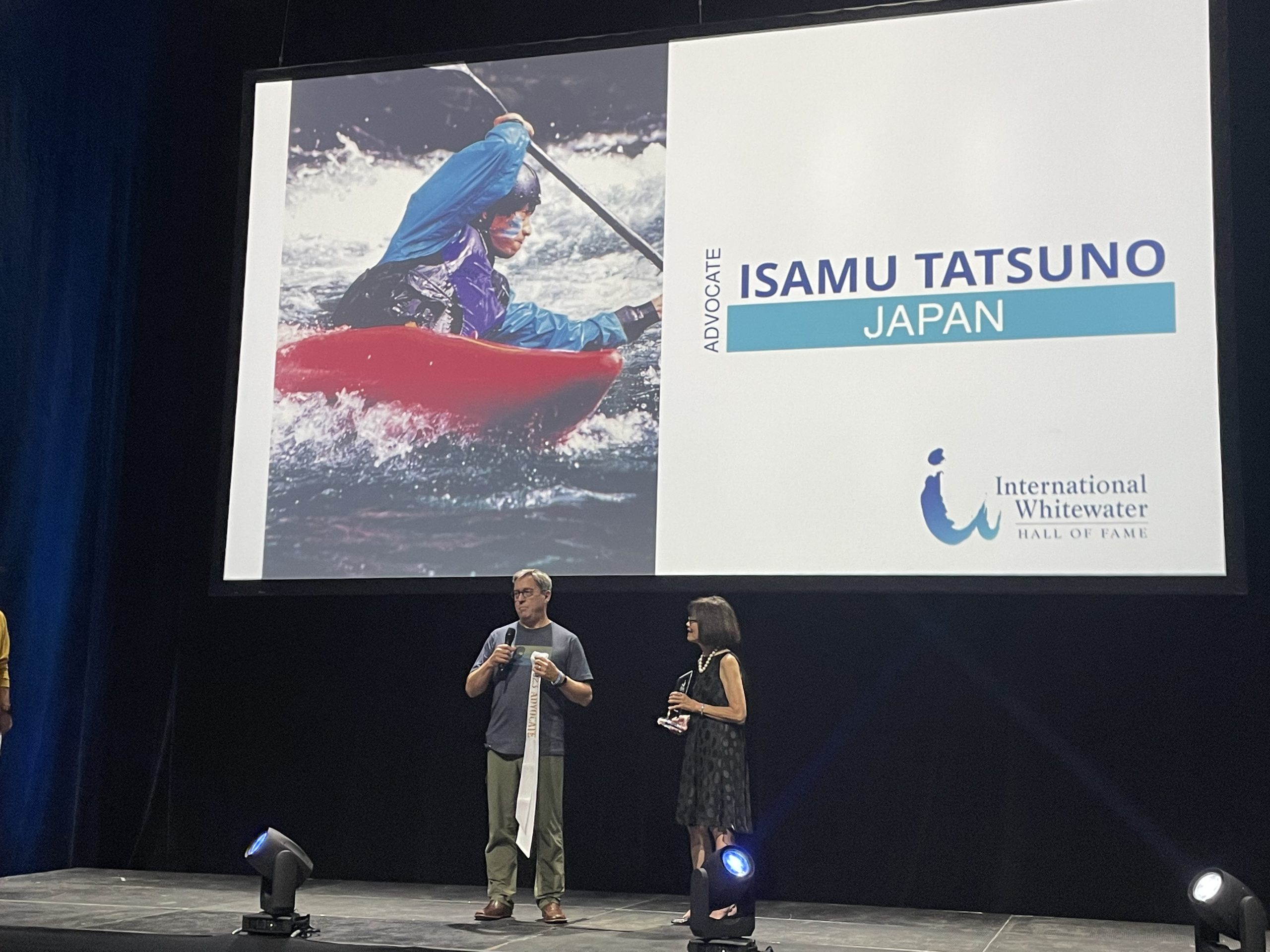 New inductee into the International Whitewater Hall of Fame Isamu Tatsuno