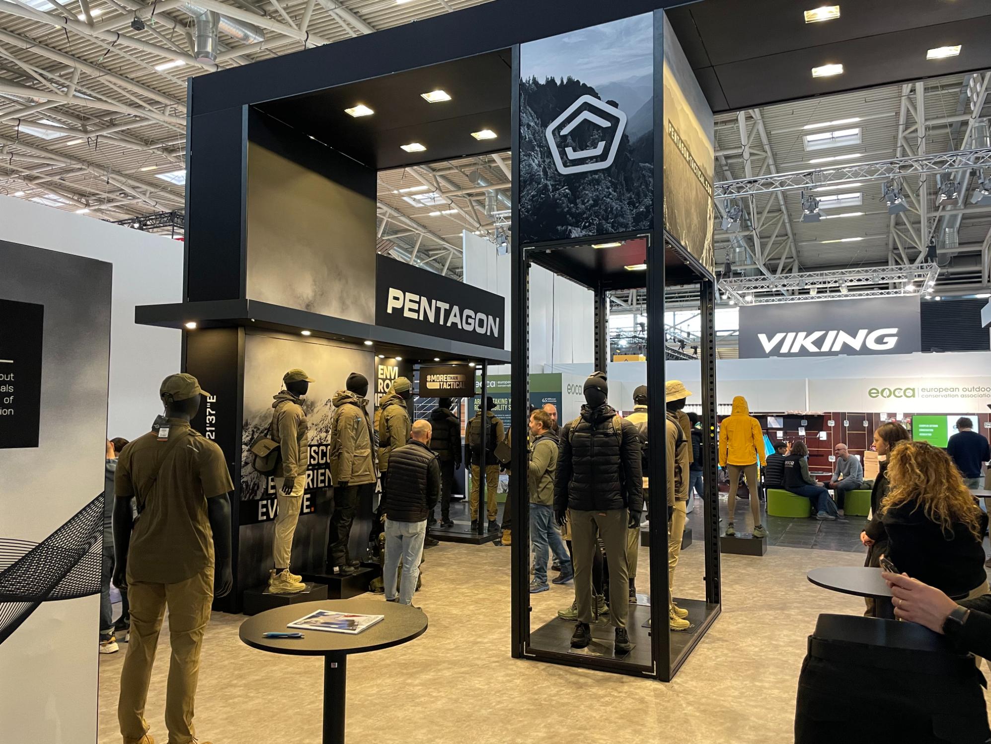 Pentagon booth - Boardsport SOURCE