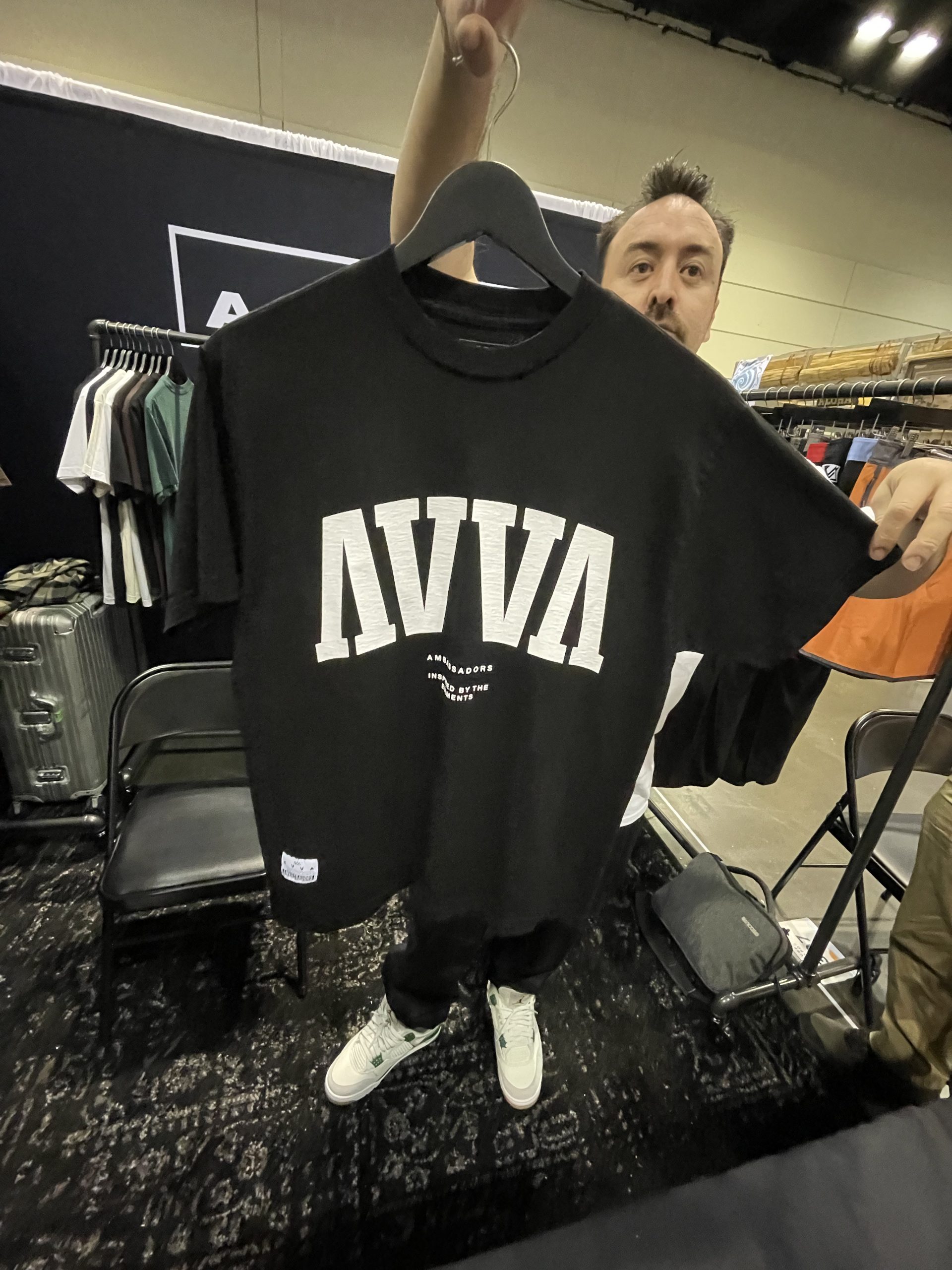 AVVA t shirts and boardshorts out of Santa Mesa