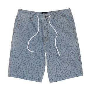 AndFeelings Spring 25 Maker Shorts Blue AOP AFG1STBL_1