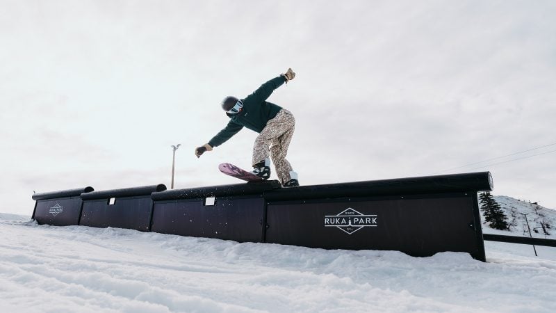 burton action pic for boots and bindings