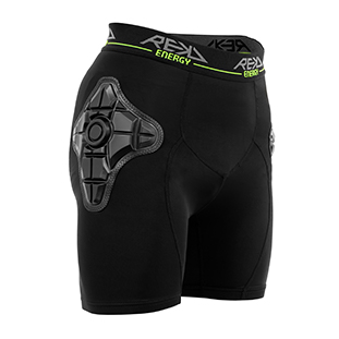 RKD685 REKD Energy Pro Impact Shorts Front Angle