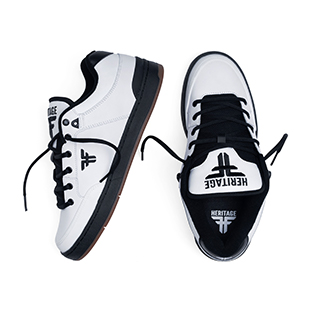 HERITAGE WHITE BLACK GUM 6