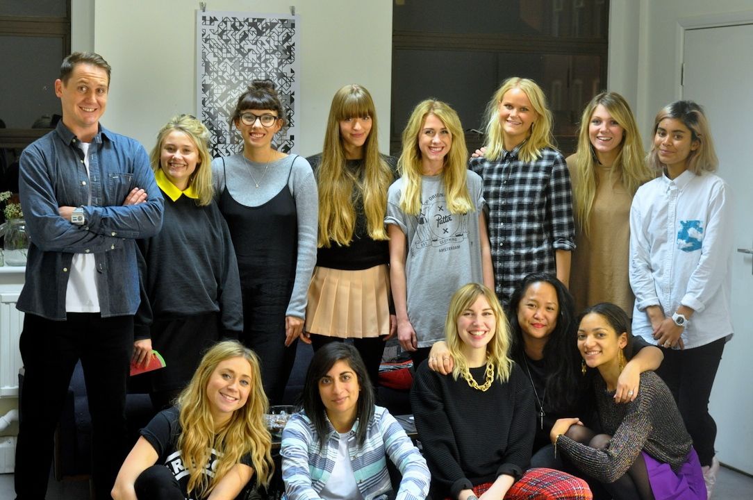 Team Coffin on Cake PR Top left to right   Dean (director), Charlotte, Rachel, Georgia, Chloe, Iida, Lucy, Maria Bottom left to right   Amy, Aneesha, Kitty, Renata, Donnika