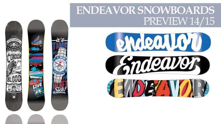 endeavor select series snowboard